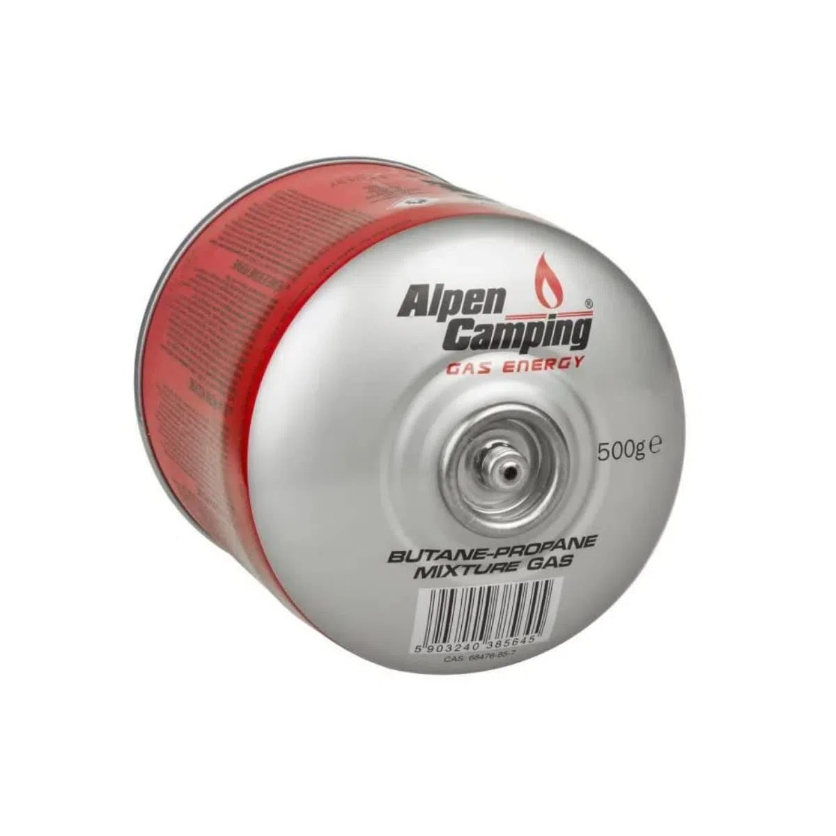 ALPENTECH | Confezione da 3 Cartucce di Gas 500g Universali con Valvola 7/16 | Butano/Propano (MIX) ad Alte Prestazioni per Fornello, Lampada a Gas per Campeggio e Bivacco | Conforme EN417
