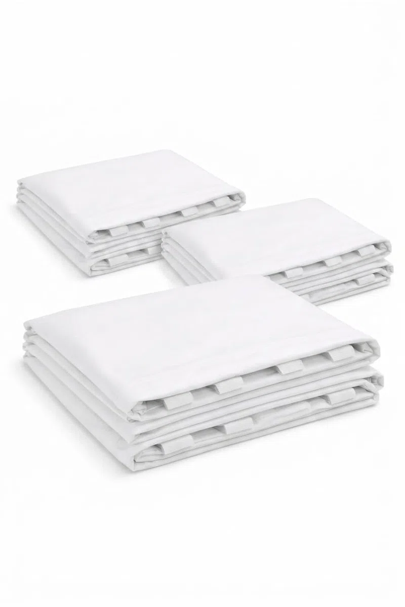 Xone | Set 3 pezzi Tenda laterale per Gazebo 3x3m, tessuto impermabile Anti-UV 99% | solo 3 Pareti Laterali colore Bianco