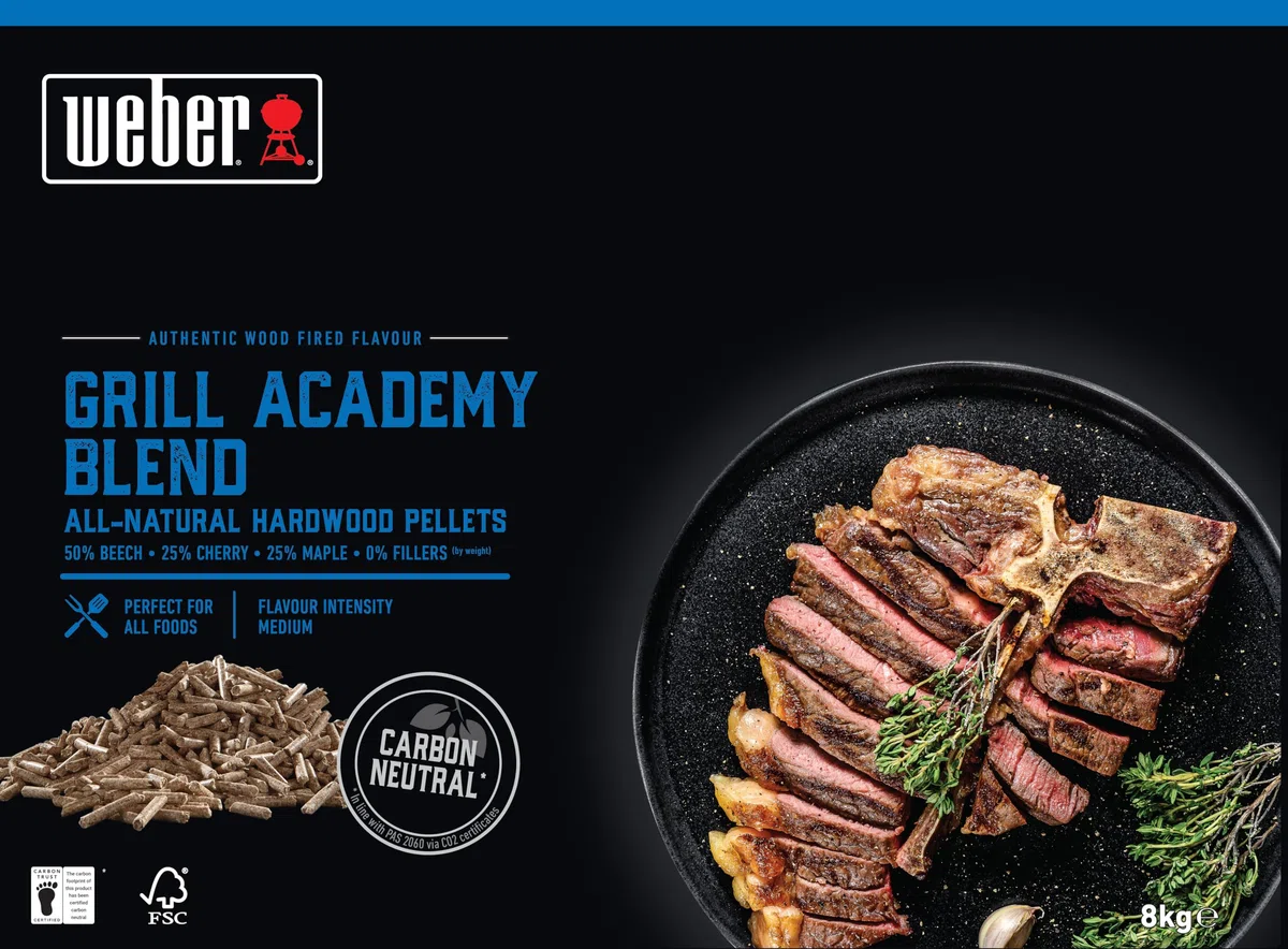 Pellet di legno FSC Weber - Grill Academy blend Cod. 18294