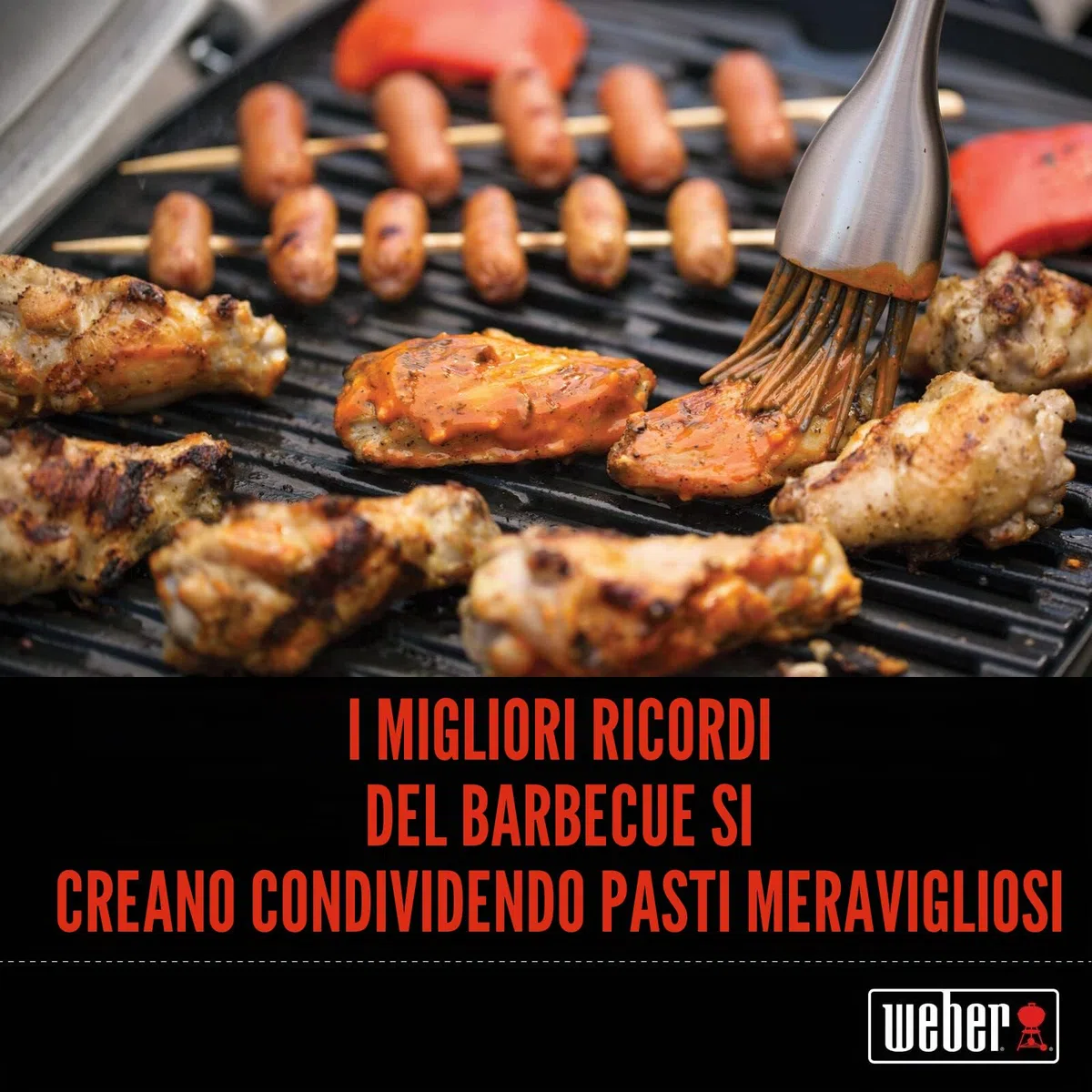 Weber Custodia per barbecue/per barbecue a carbone da 47 cm, tessuto leggero resistente all'acqua con cinghie di fissaggio, grigio, 52 x 58,5 x 89 cm