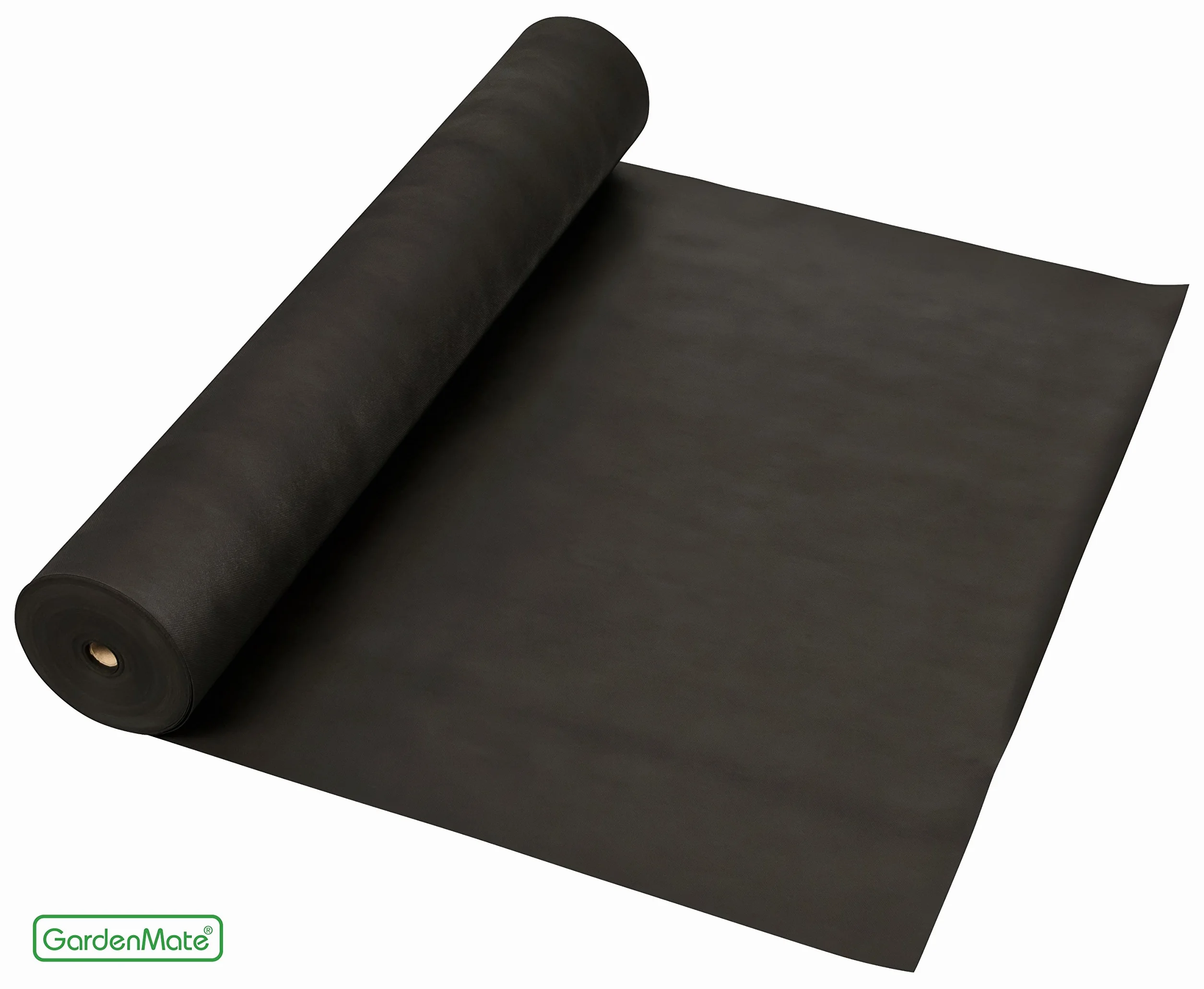 GardenMate 1m x 50m Rotolo Telo per Pacciamatura 150 g/m² - Rotolo Telo Antistrappo Contro Le Erbacce - Elevata stabilizzazione ai Raggi UV - Permeabile - 1m x 50m = 50 m²