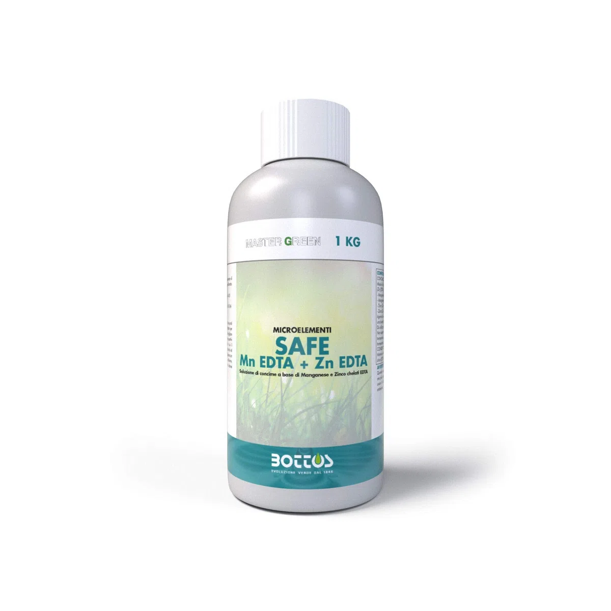 Bottos Safe kg 1 Resistenza alle malattie fungine del Prato con Zinco e Manganese.