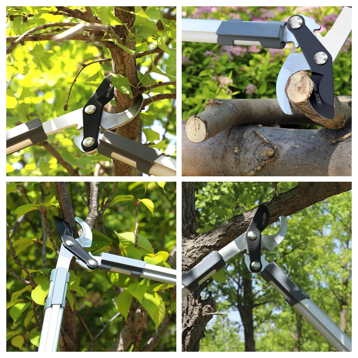 AIRAJ Cesoie Troncarami Potatura 43 cm,Cesoie Per Alberi da Giardinaggio, Tagliano Rami di 3 cm, Rivestimento in Teflon, Lame Affilate SK5,Tagliano Rami Secchi e Bagnati