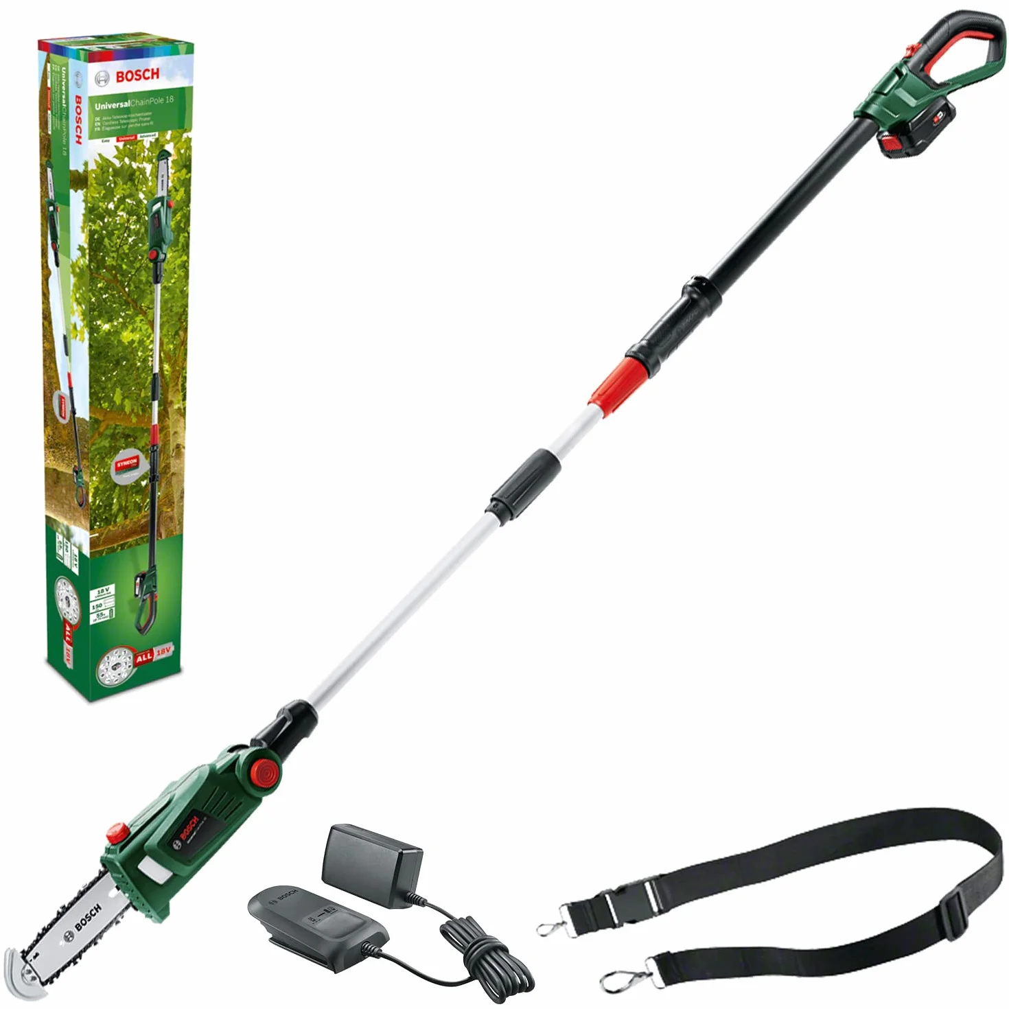 Bosch UniversalChainPole (1 x 2,5 Ah), motosega telescopica