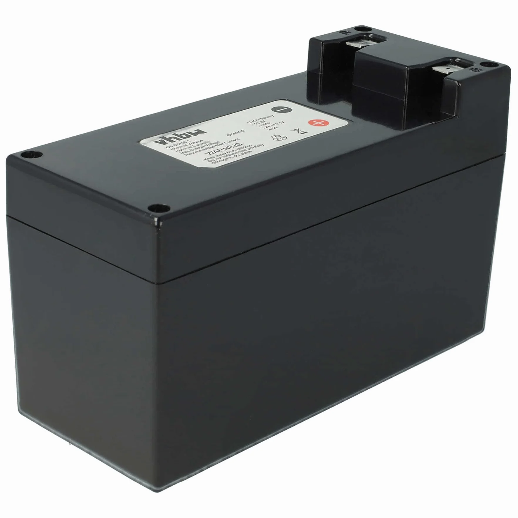 vhbw batteria sostituisce Zucchetti CSC0106, C_SC0106/1, C_SC0106/2, CS_C0106_BT_R, C_SC0106 per robot tagliaerba 7,5Ah 25,2V Li-Ion