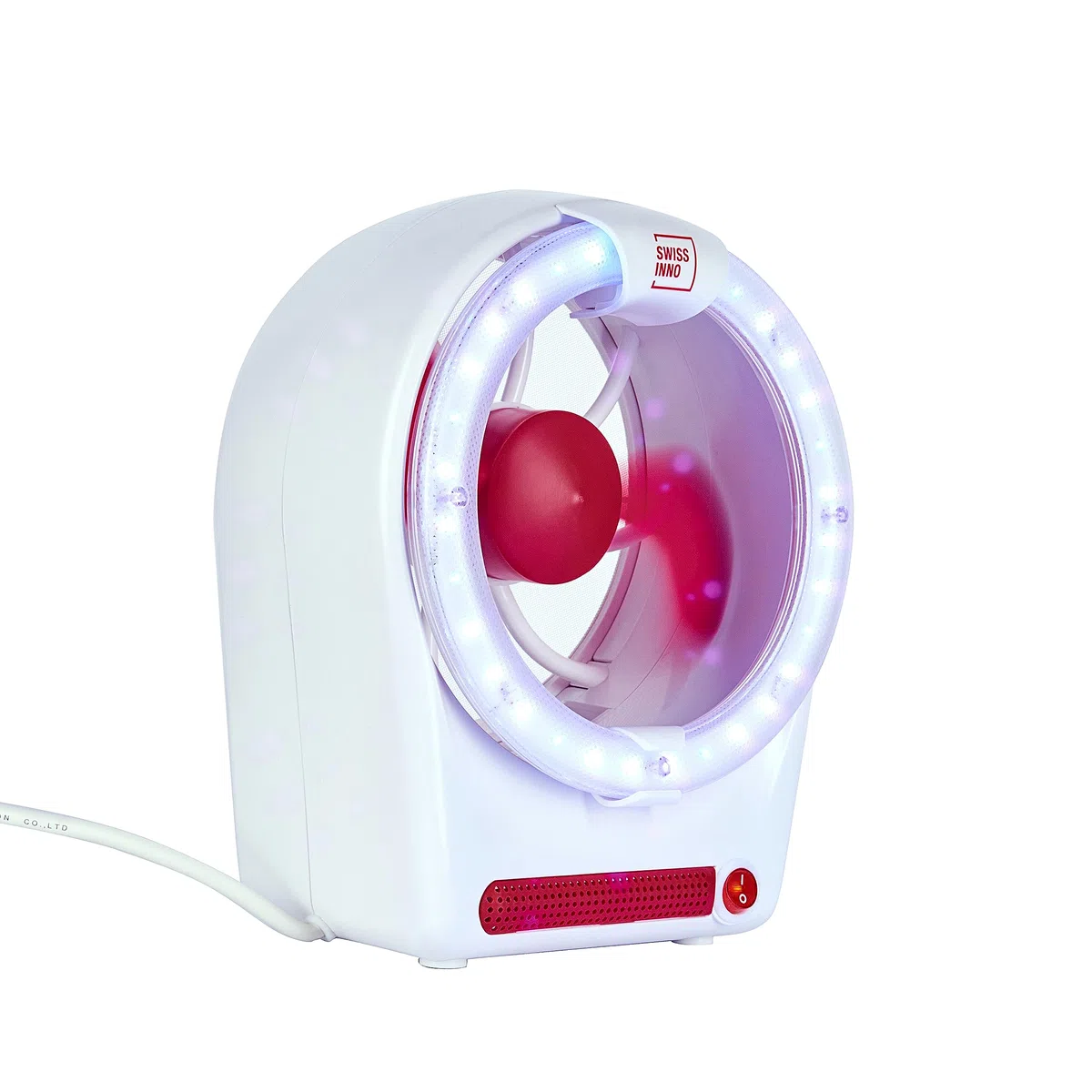 SWISSINNO Zanzariera Elettrica LED 15W - Acchiappainsetti Snapy - Cattura Ragni - Lampada Antizanzare da Interno - Trappola per Mosche e Zanzare - Uso Domestico