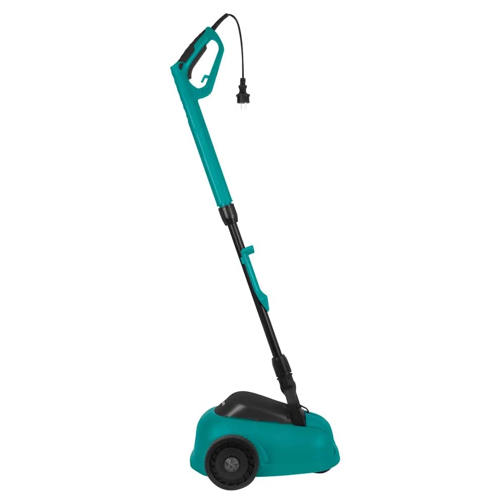 VONROC Mini Tosaerba Elettrico 350W – 22 cm – Taglio e Mulching – 3 Altezze di Taglio – Ideale per Piccoli Giardini – Incl. Strumento di Pulizia