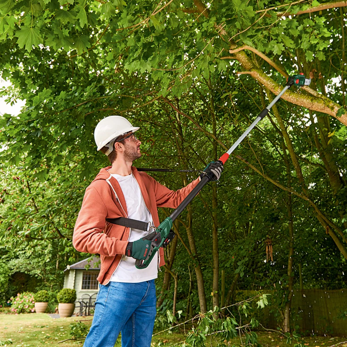 Bosch UniversalChainPole (1 x 2,5 Ah), motosega telescopica