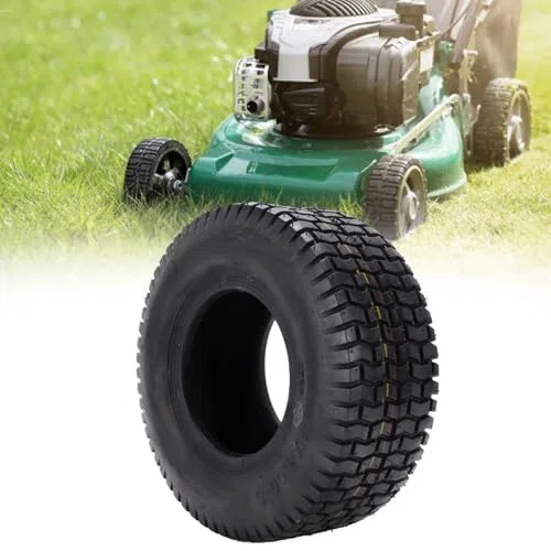 Fydun 11x4 00 5 Pneumatico per Tosaerba Tubeless in Gomma a 4 Strati Ruota Anteriore Resistente di Ricambio per Tosaerba e Trattorini da Giardino Set di 2