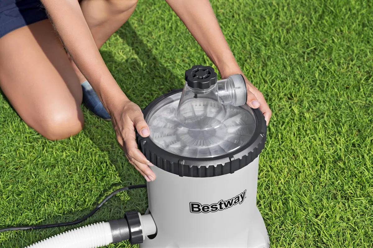 Bestway Pompa con Filtro Polisferico 5678 L o 1500 Gal
