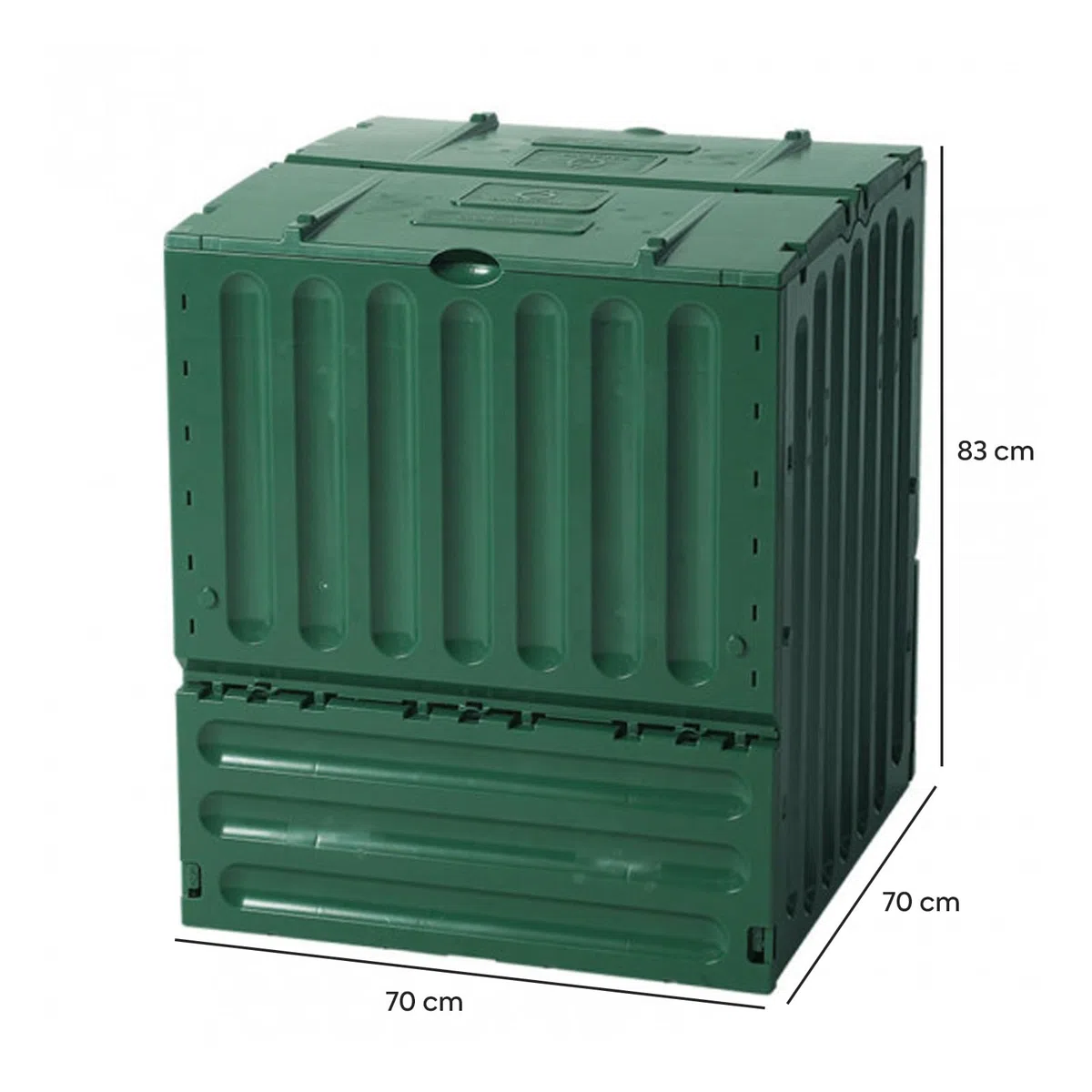 Graf - Compostiera Eco-King da 400 l, colore: Verde