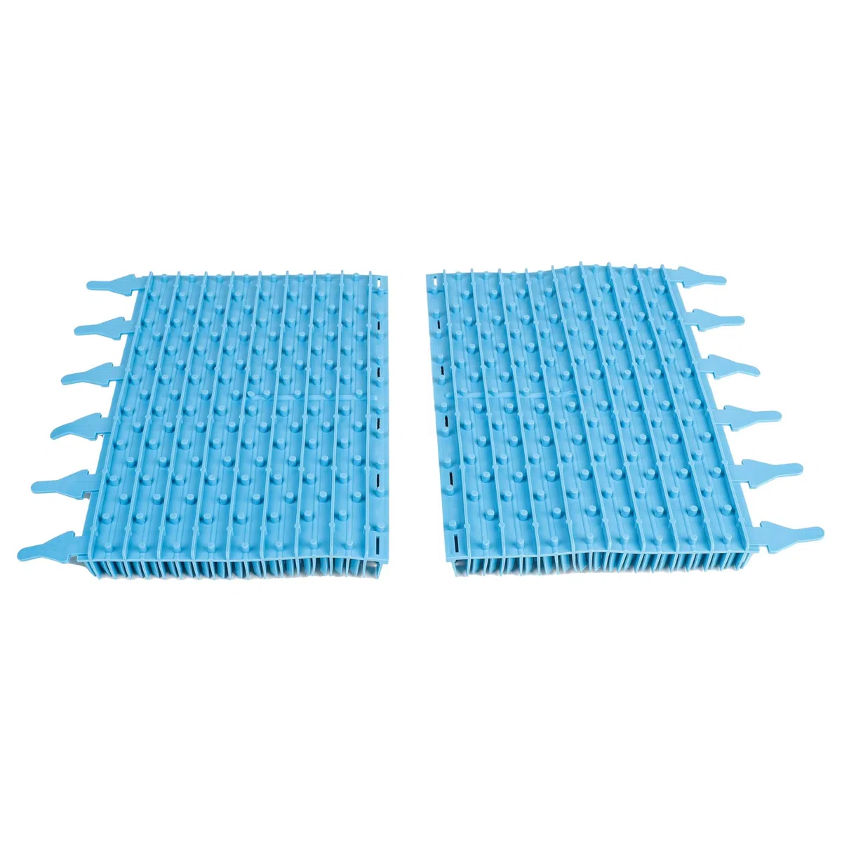 vhbw 2X Spazzola Compatibile con Zodiac Voyager, Sweepy Free, Indigo Robot aspiratore per Piscina - in Gomma, 30,5 x 24,4 x 5,8 cm