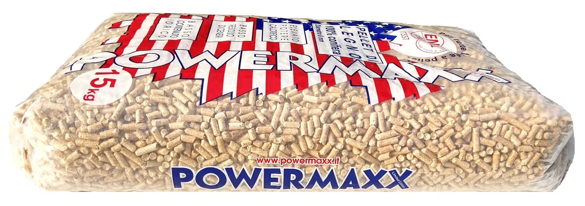 2 SACCHI x 15kg PELLET USA AMERICANINO DI CONIFERA PER STUFE E TERMOSTUFE A1