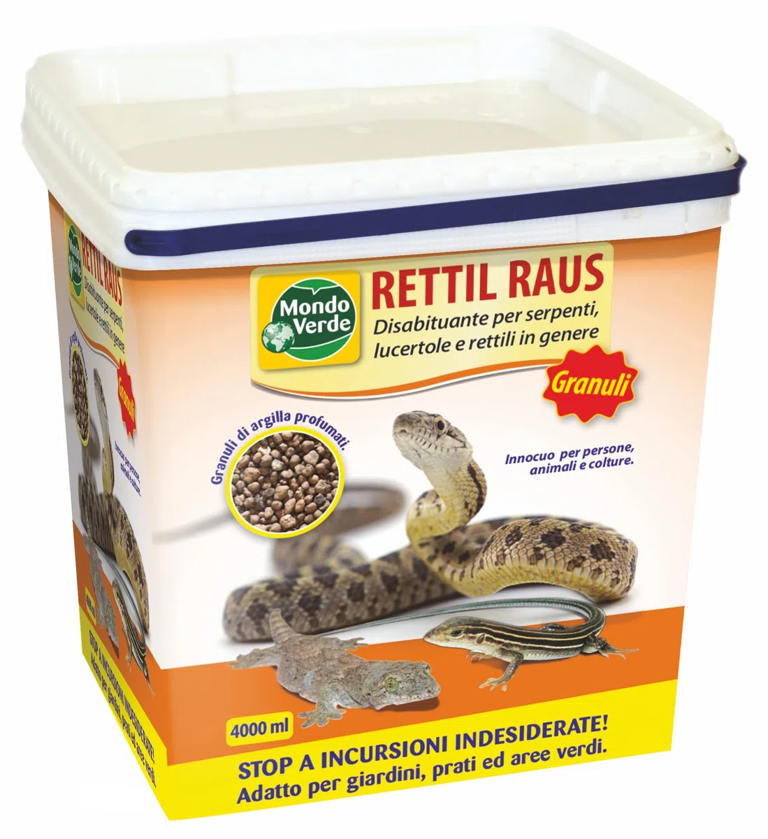 Mondo Verde - Rettil Raus Granuli 4000 ml