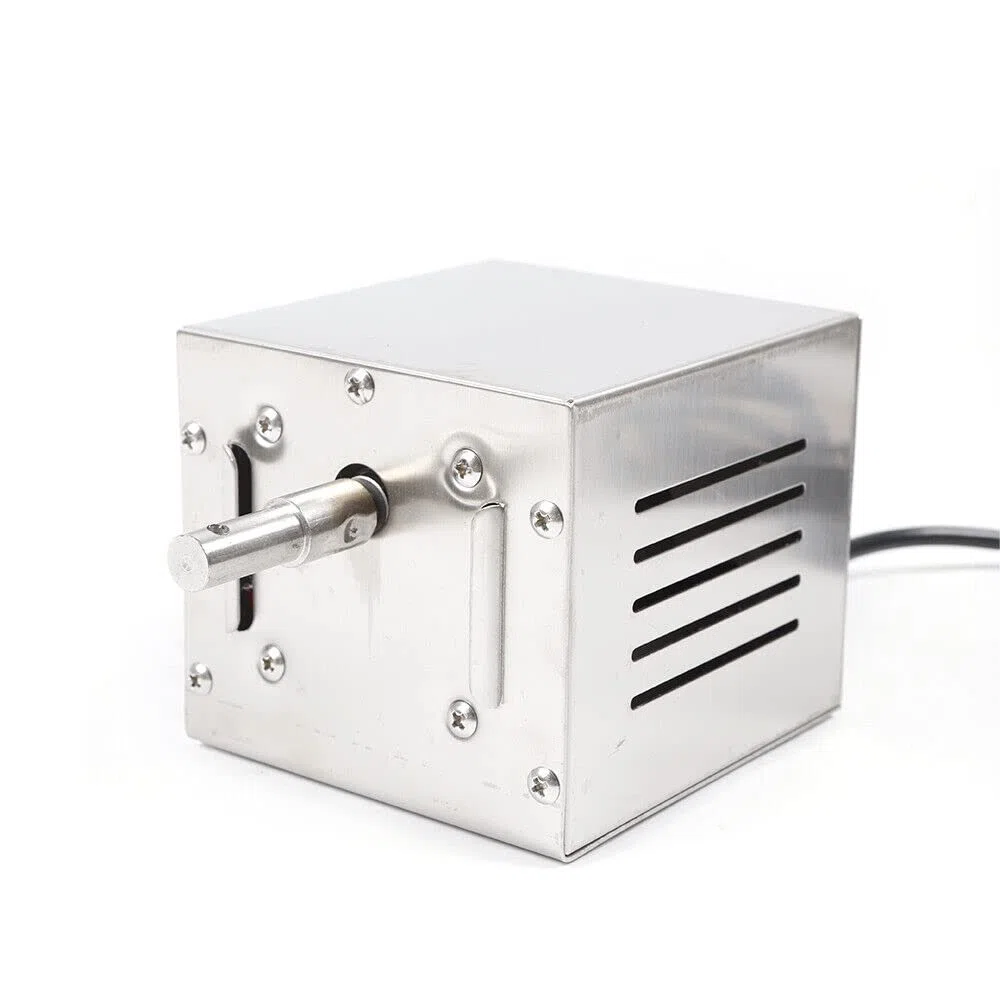 Barbecue a motore per barbecue e barbecue, in acciaio inox, 60 kg, 25 W