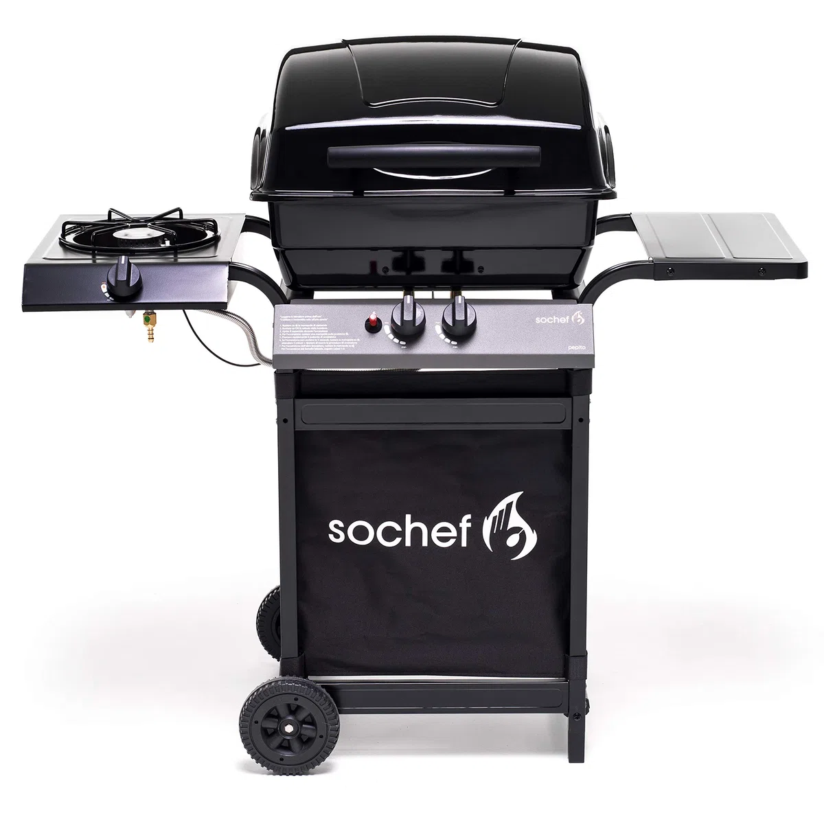 Sochef Piùpepito Barbecue a Gas, Nero