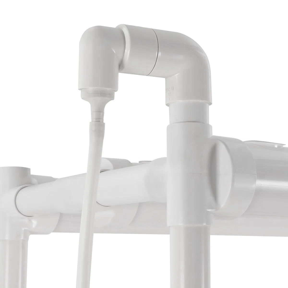 Sistema di coltivazione idroponica con 108 siti di impianto, 4 livelli, kit di coltivazione idroponico mobile, tubi senza terra, con pompa dell'acqua per insalata, fragole, pomodori, PVC U