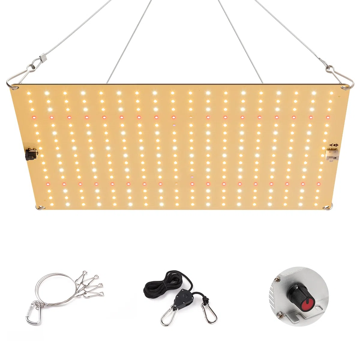 Lampada a LED per piante 1200W dimmerabili a spettro completo, con IR e UV, per piante d'appartamento