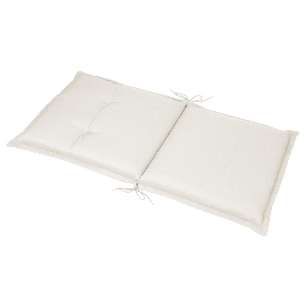 Beautissu Set di 6 Cuscino Sedia da Giardino 100x50x6cm Base NL - Cuscino Sedie Sdraio e poltrone Giardino - Cuscino Seduta da Esterni ed Interni Cuscino Imbottito Comodo e Resistente - Beige