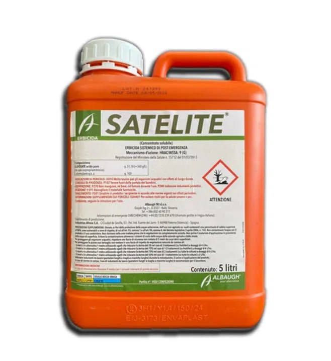 Satelite Diserbante da 5 litri Diserbante Totale ed Erbicida Seccatutto