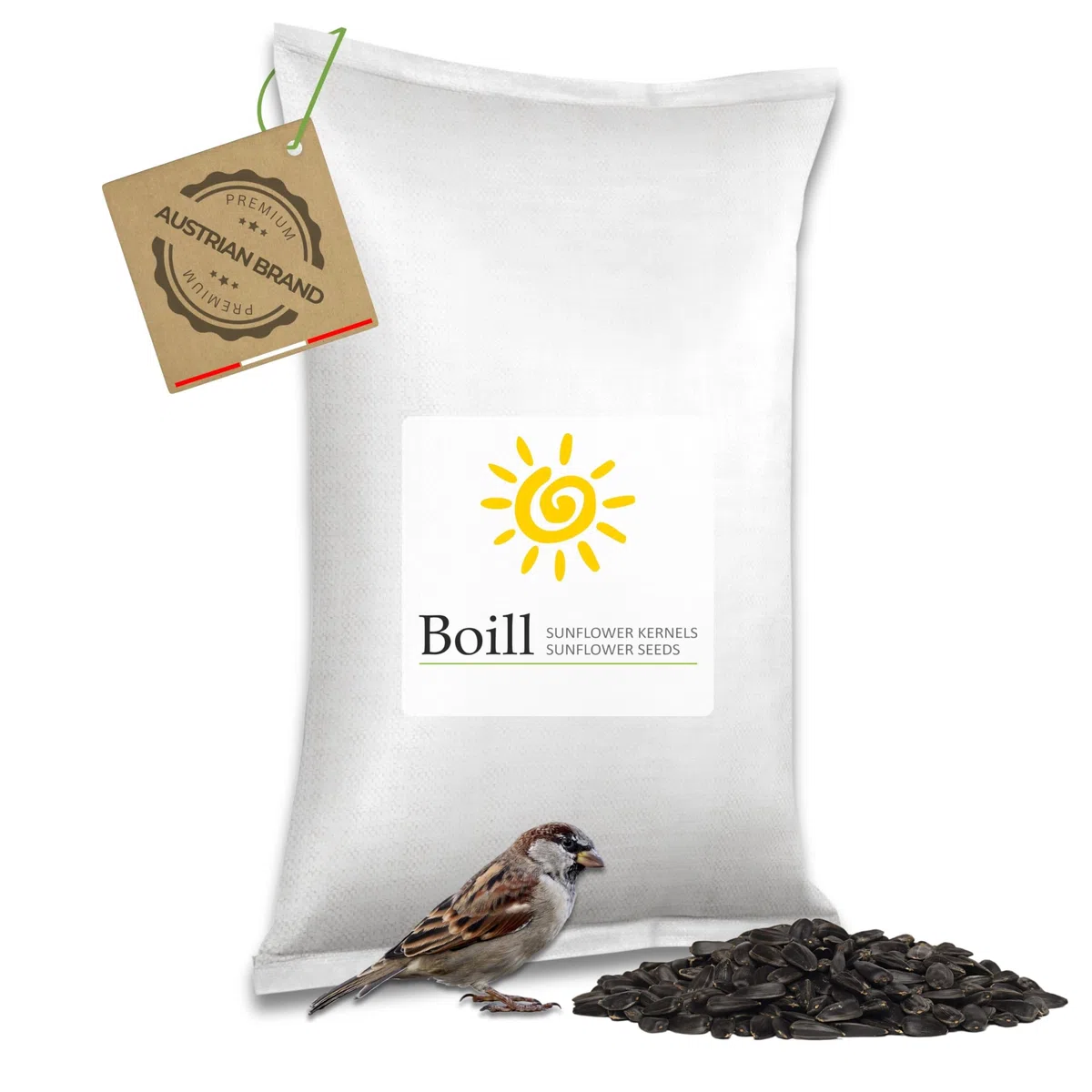 Semi di girasole neri - 25 kg. nuovo raccolto