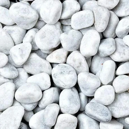 Generico 10 SACCHI DI CIOTTOLI MARMO BIANCO CARRARA DA 25KG 25/40 MM SASSI PIETRE DECORAZIONE PER VASI E GIARDINI