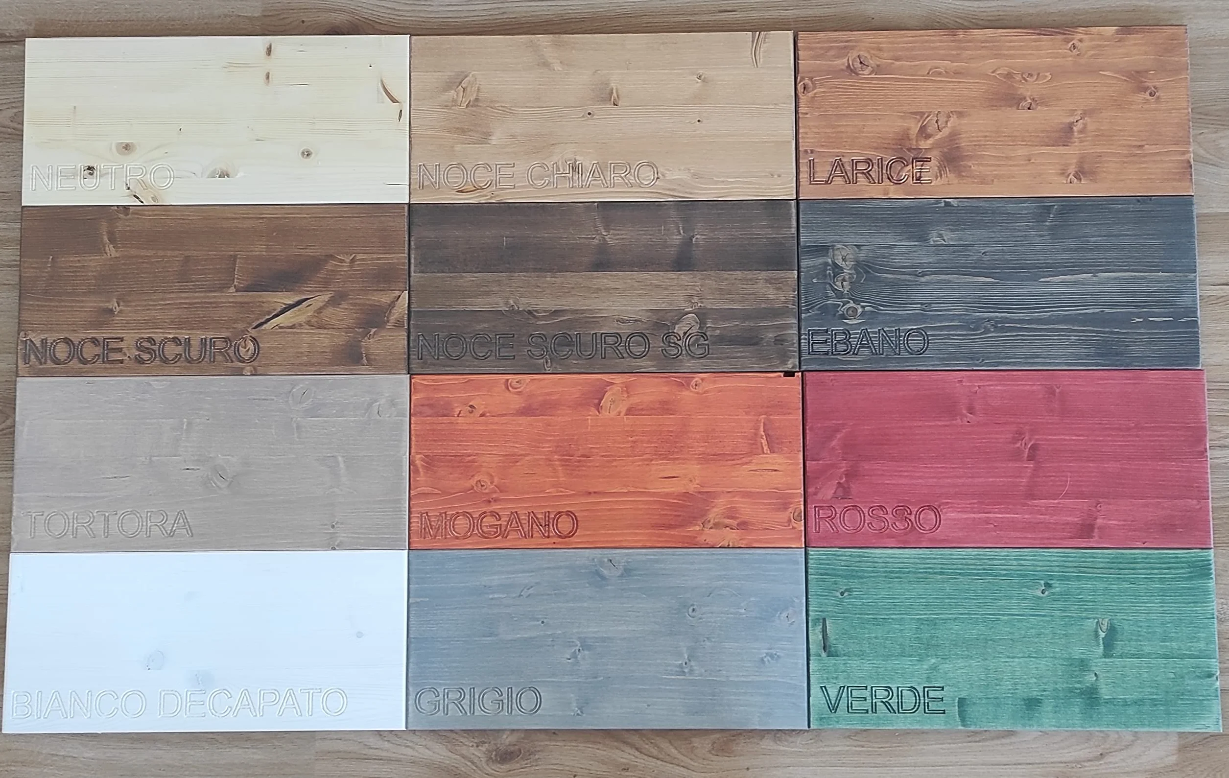 TOTAL WOOD 2012 Panca in Legno Abete, Modello Bosco, Panchina per Interno ed Esterno, Varie Misure