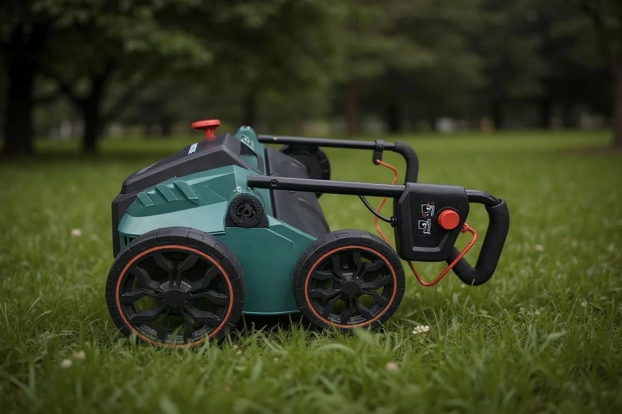 PSIDE Parkside - Scarificatore elettrico per prato 2 in 1 PLV 1500 C2, 1500 W, scarificatore da prato, aeratore da pavimento
