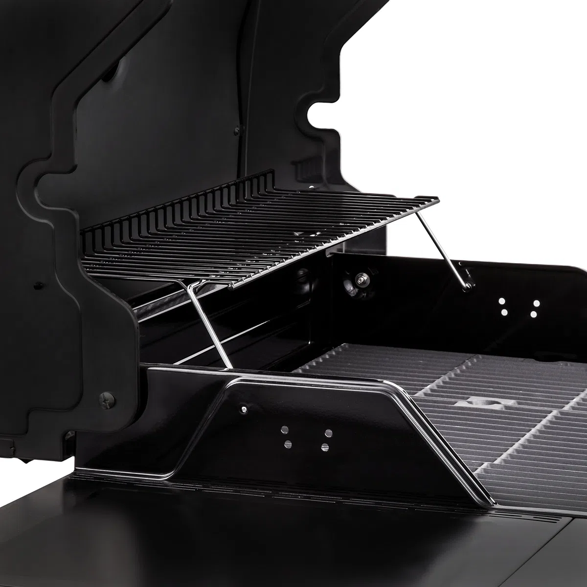 Char-Broil New Convective Series 410B - Grill Barbecue a Gas a 4 Fuochi, Finitura Nera.