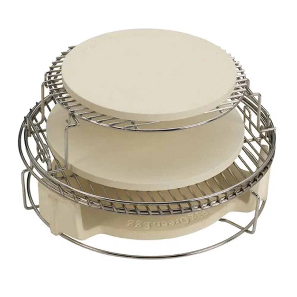 Big Green Piatto ceramico per la cottura Big Green Egg M per pizza e pane