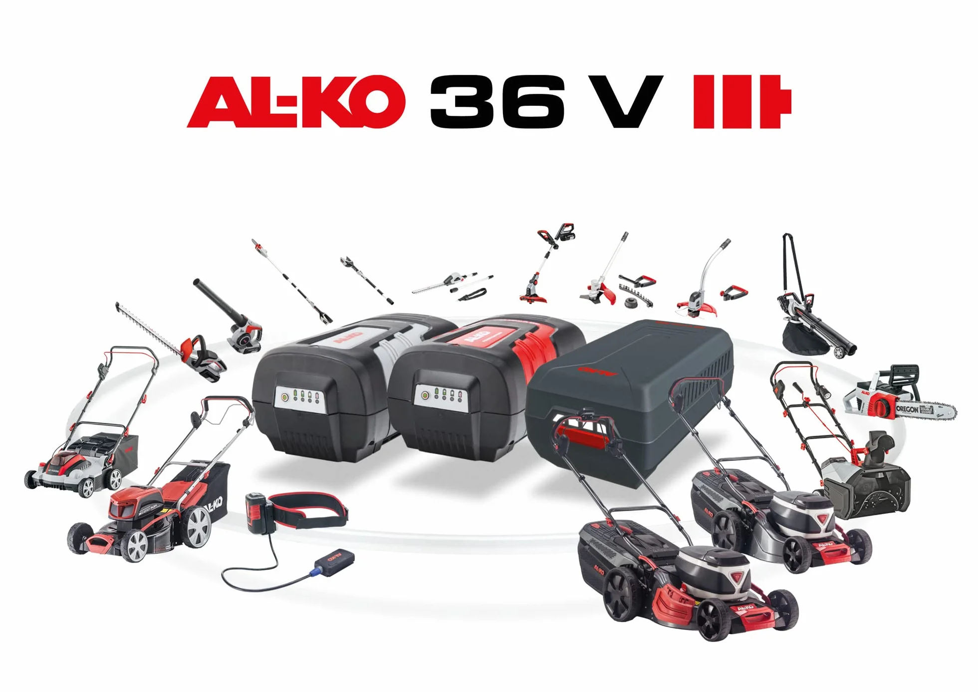 AL-KO - Scarificatore a batteria - 40V / 5Ah.Larghezza di lavoro 36cm.Ideale 250mq. Batteria e caricatore non inclusi.