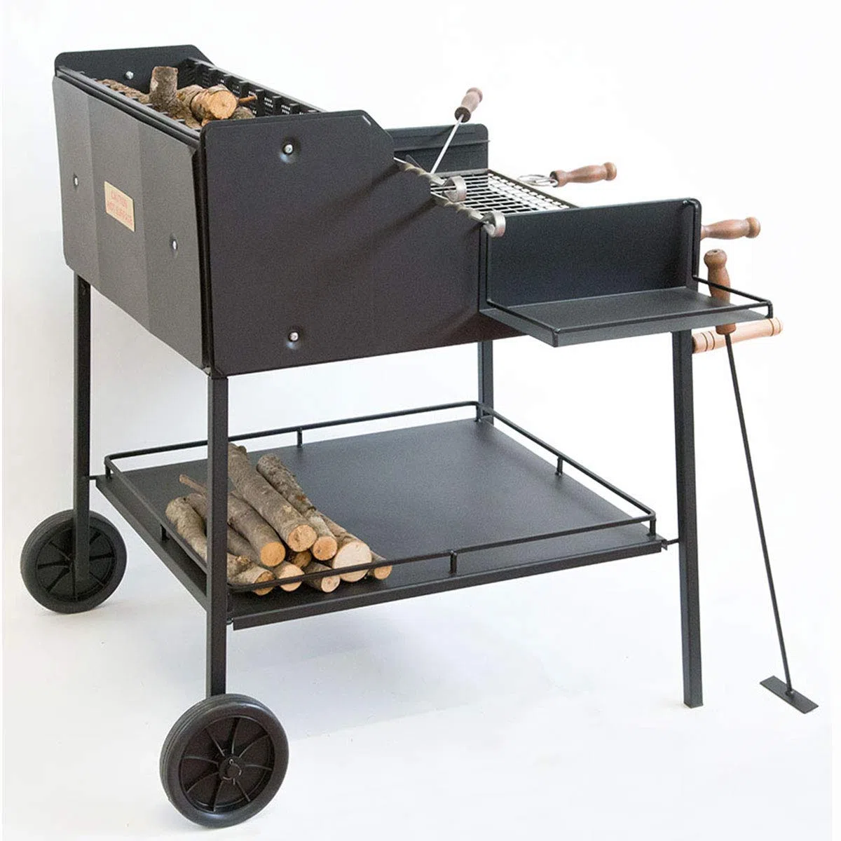 BA44 BARBECUE AREZZO A LEGNA E CARBONE CRUCCOLINI