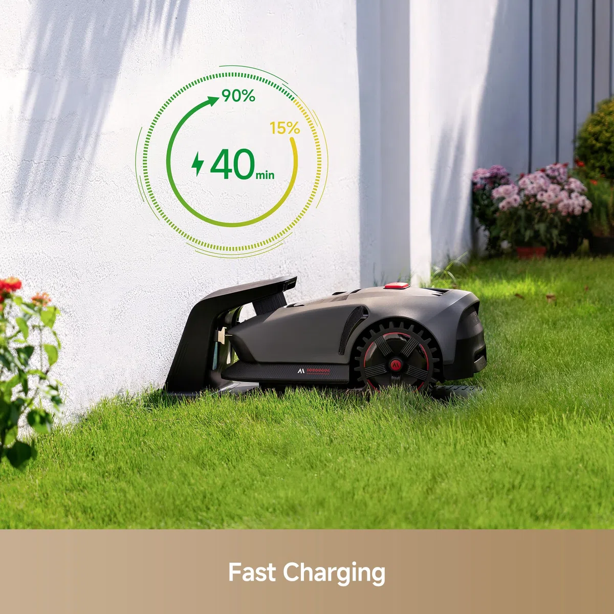 MOVA Aux Power Hub 3A, Stazione di Ricarica per Tosaerba MOVA, Supporta un Tosaerba per Due Giardini, Alimentazione Affidabile, Ricarica Veloce, Uso Esterno, Configurazione Facile