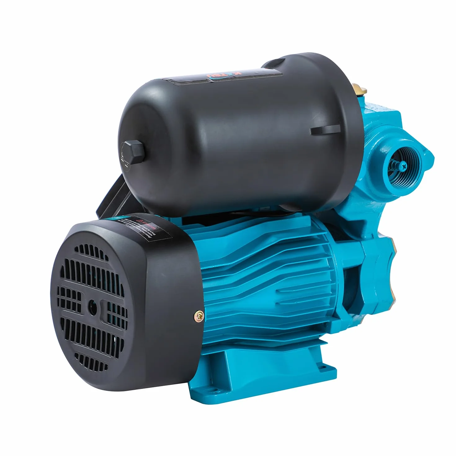KATSU Tools Pompa di aumento della pressione dell'acqua Controllo della pressione semiautomatico Autoadescante 370W Adatto per rubinetti dell'acqua domestici da giardino 151408