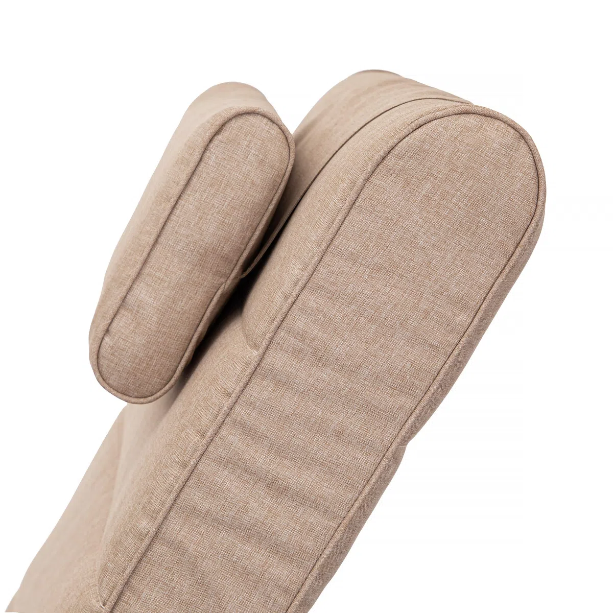 Cuscino per sedie o lettino, per esterni, 204 x 60 x 10 cm, beige
