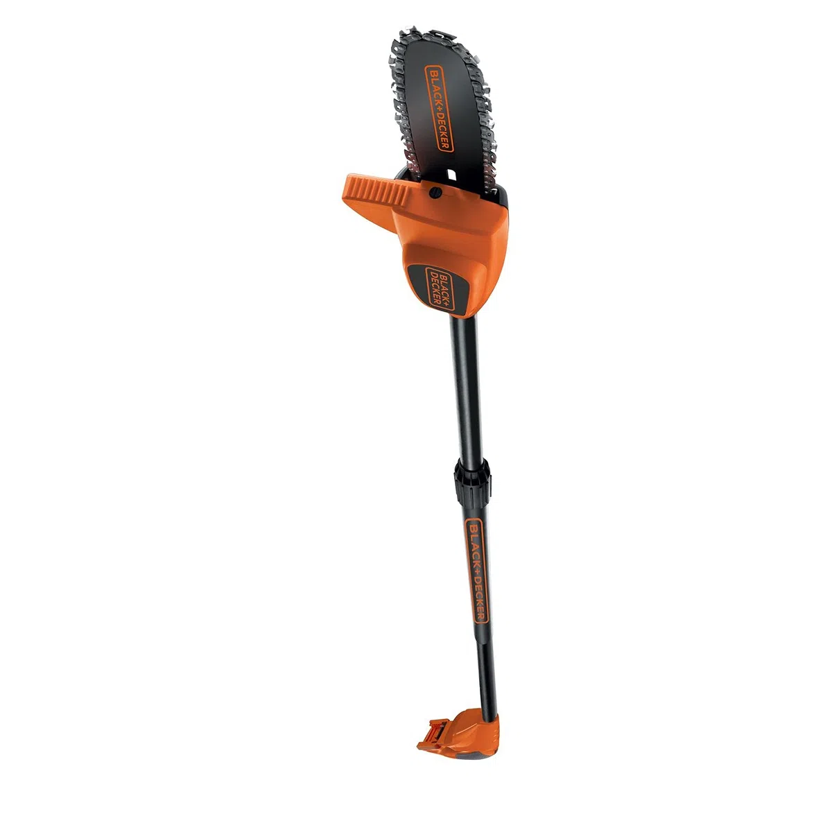 BLACK+DECKER Motosega a Batteria Litio - Potatrice da Giardino Asta regolabile fino a 4 metri, Impugnatura Ergonomica Antiscivolo 18 V, GPC1820LB-QW