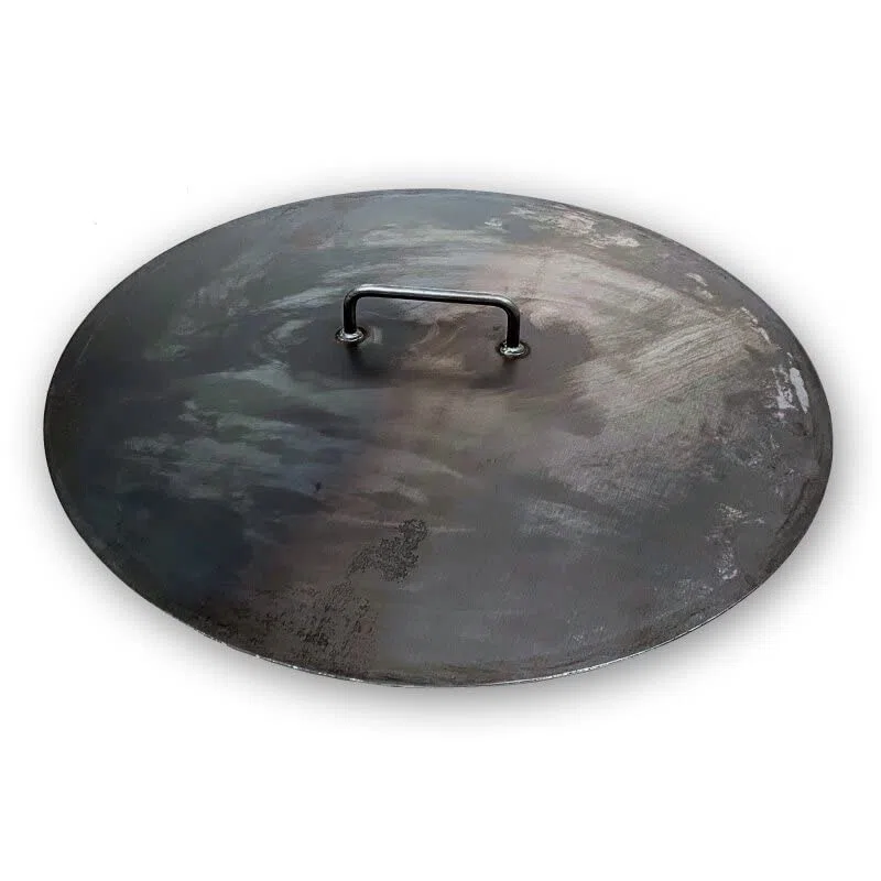 Coperchio per braciere FLINT 81 cm in Acciaio - Diametro: 81 cm - per Giardino e Terrazza - Copertura per la Ciotola del Fuoco