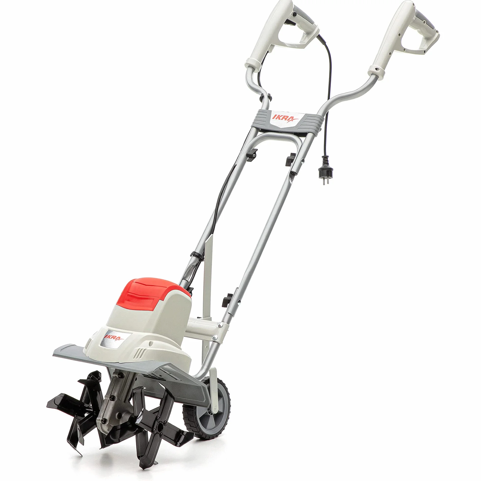 IKRA motozappa elettrica IEM 800S, larghezza di lavoro 30cm, profondità di lavoro 20cm, 800 W