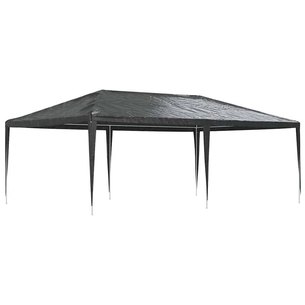 vidaXL Gazebo Professionale 4x6 m Antracite 90 g/m²