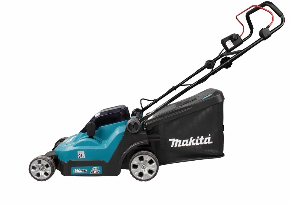 Makita DLM382Z Tosaerba Batteria LXT 2x18V 38cm 40L