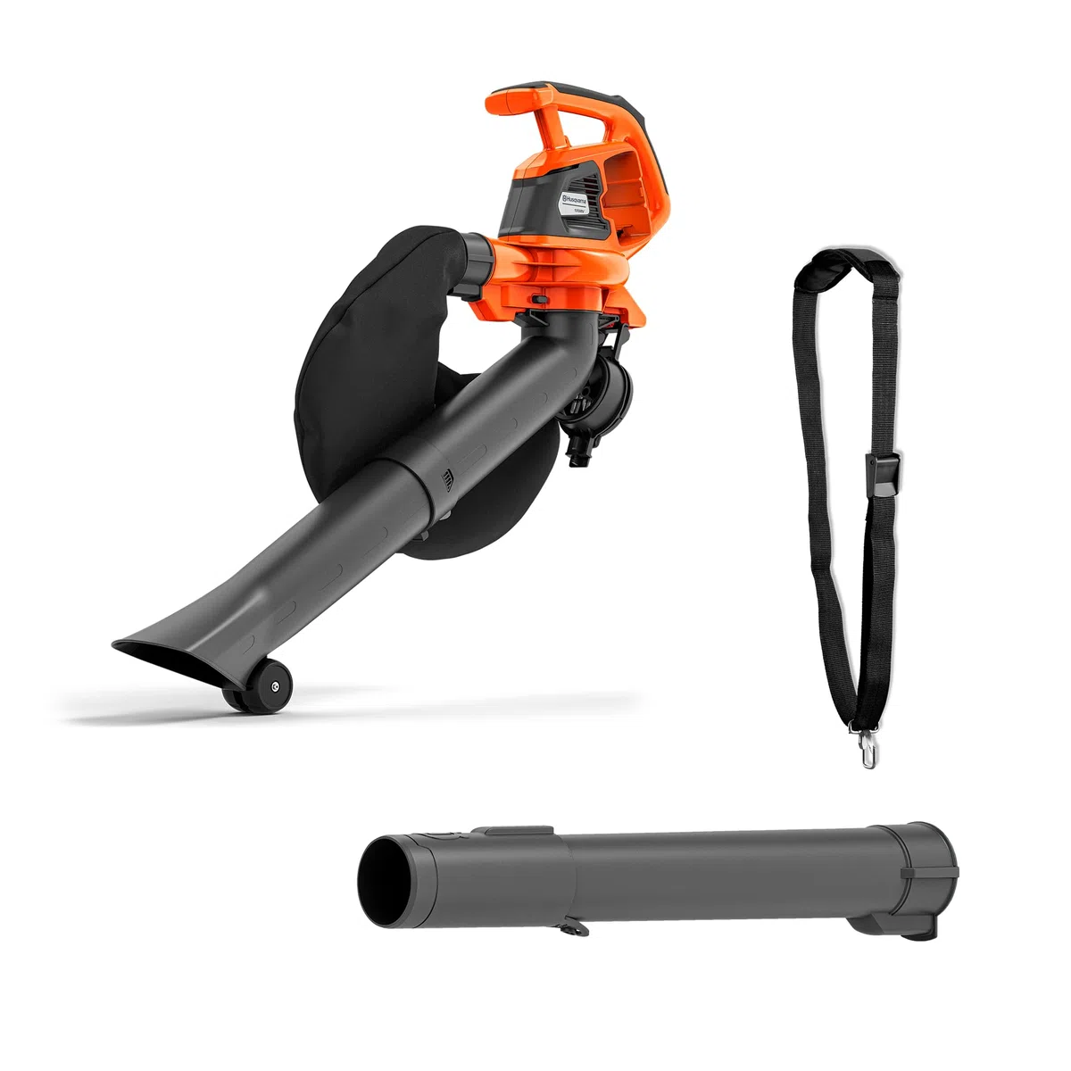 Husqvarna 120iBV - Soffiatore a batteria senza fili, 36 V, batteria e caricabatterie, 10 N, potenza di soffiaggio regolabile, senza spazzole, silenzioso e leggero, per la cura del giardino