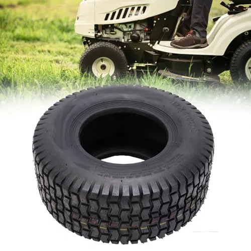 Fydun 11x4 00 5 Pneumatico per Tosaerba Tubeless in Gomma a 4 Strati Ruota Anteriore Resistente di Ricambio per Tosaerba e Trattorini da Giardino Set di 2