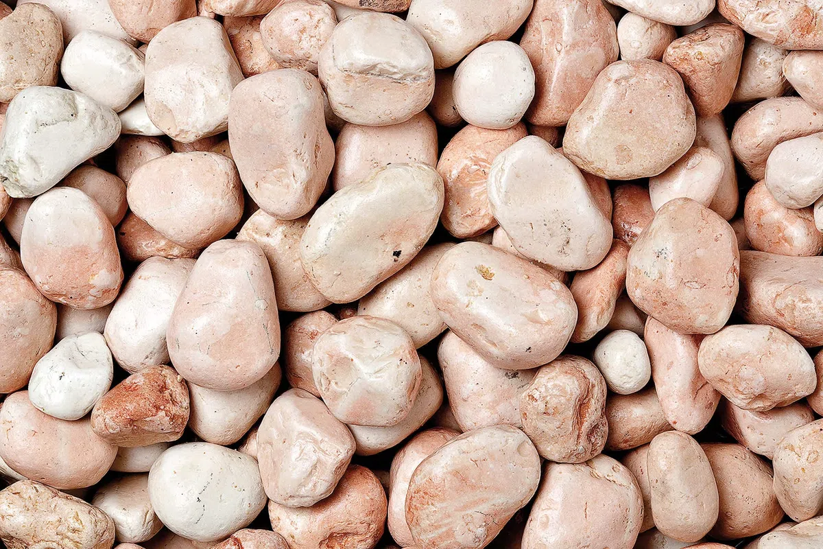 Naturìì ® 25 kg. Ciottoli rosa corallo Ciottolo arredo giardino 15-20 mm