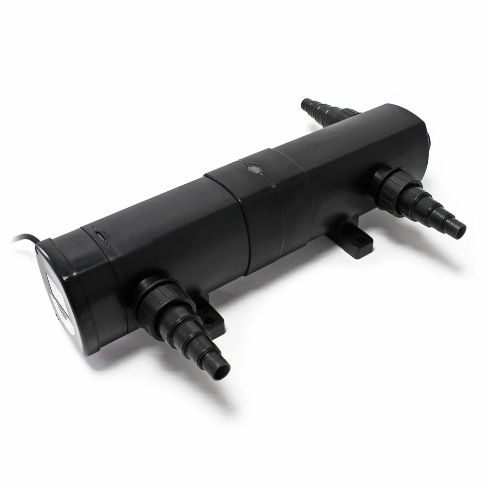 Set Filtro 12000l Chiarificatore laghetto 24W Pompa NEO8000 70W Tubo 25m Skimmer CSP250