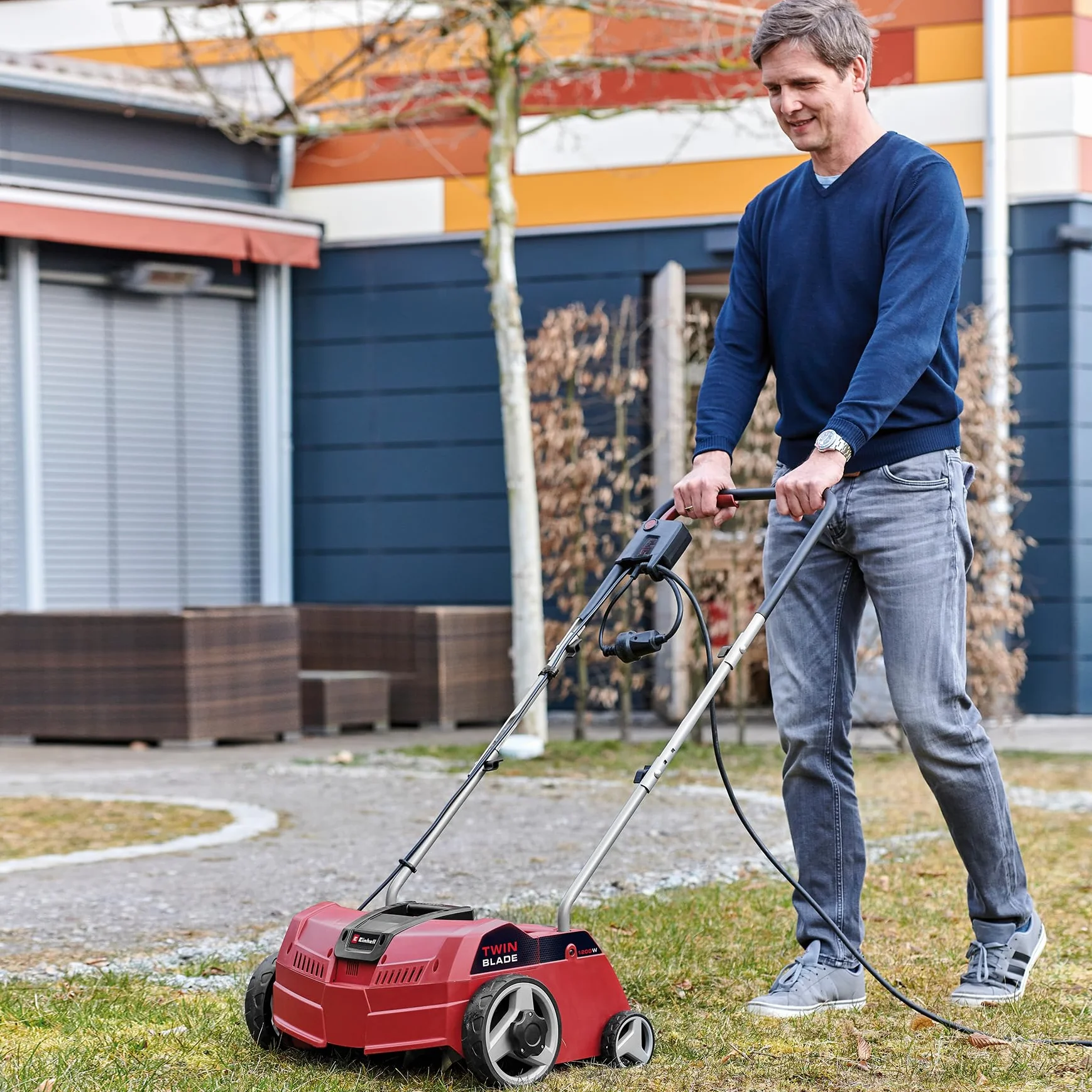 Einhell GC-ES 1231/1 Scarificatore elettrico 230V 1200W 31cm 16 coltelli
