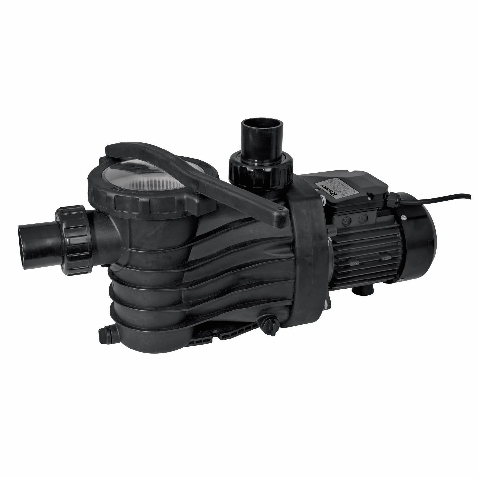 Ribimex Pompa Piscina Swim 1100, Portata 21.000 L/h, Prevalenza 16 m, Motore 220-240V con Rotore Bagnato Autoadescante, 1100 W, Sistema Filtrante Integrato, Raccordi per Tubi Ø 50 mm - PRSWIM1101
