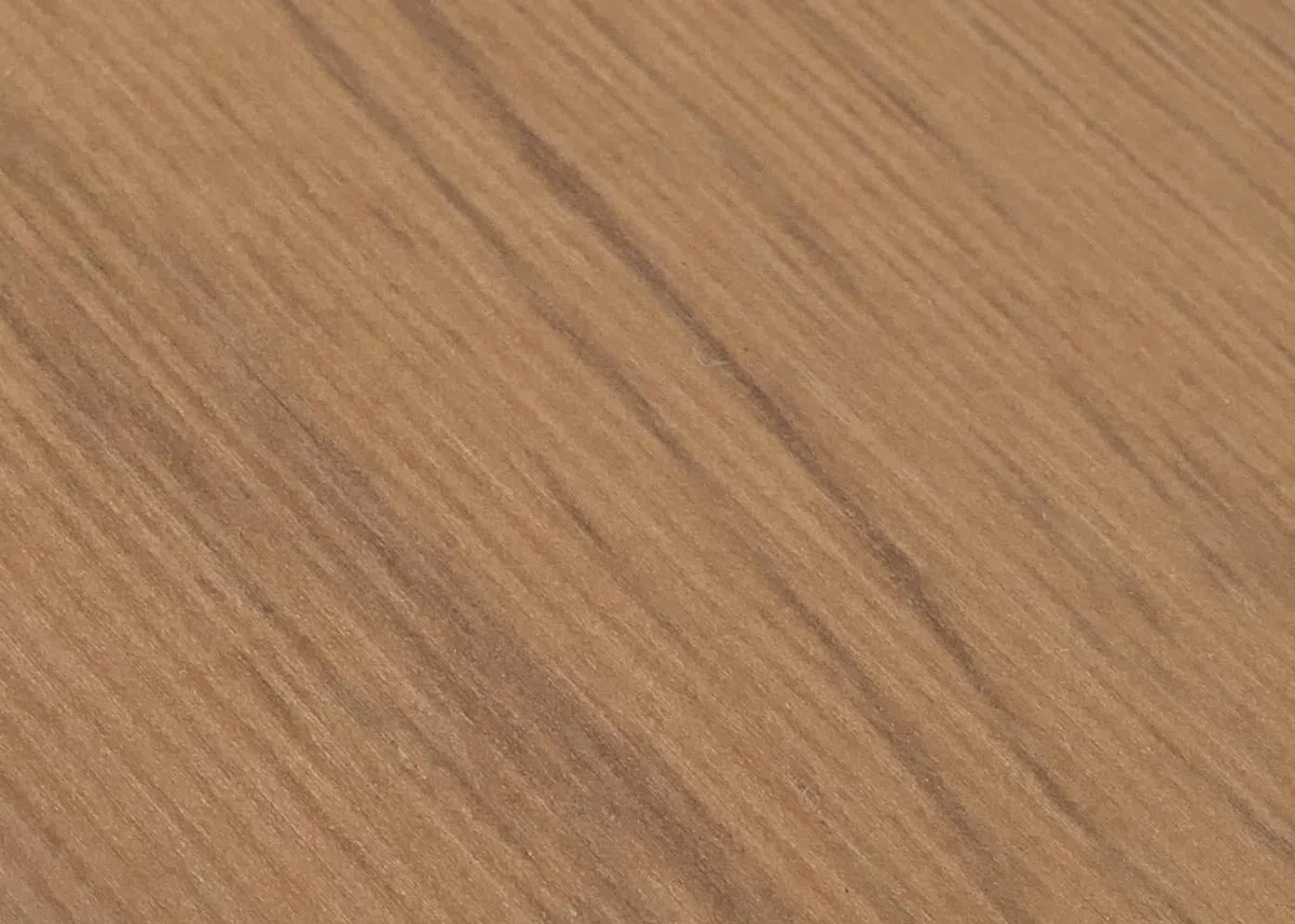 Recinzione fendivista bidoni box spazzatura rifiuti HWC-K57 alluminio aspetto legno 130x300x110cm - marrone chiaro