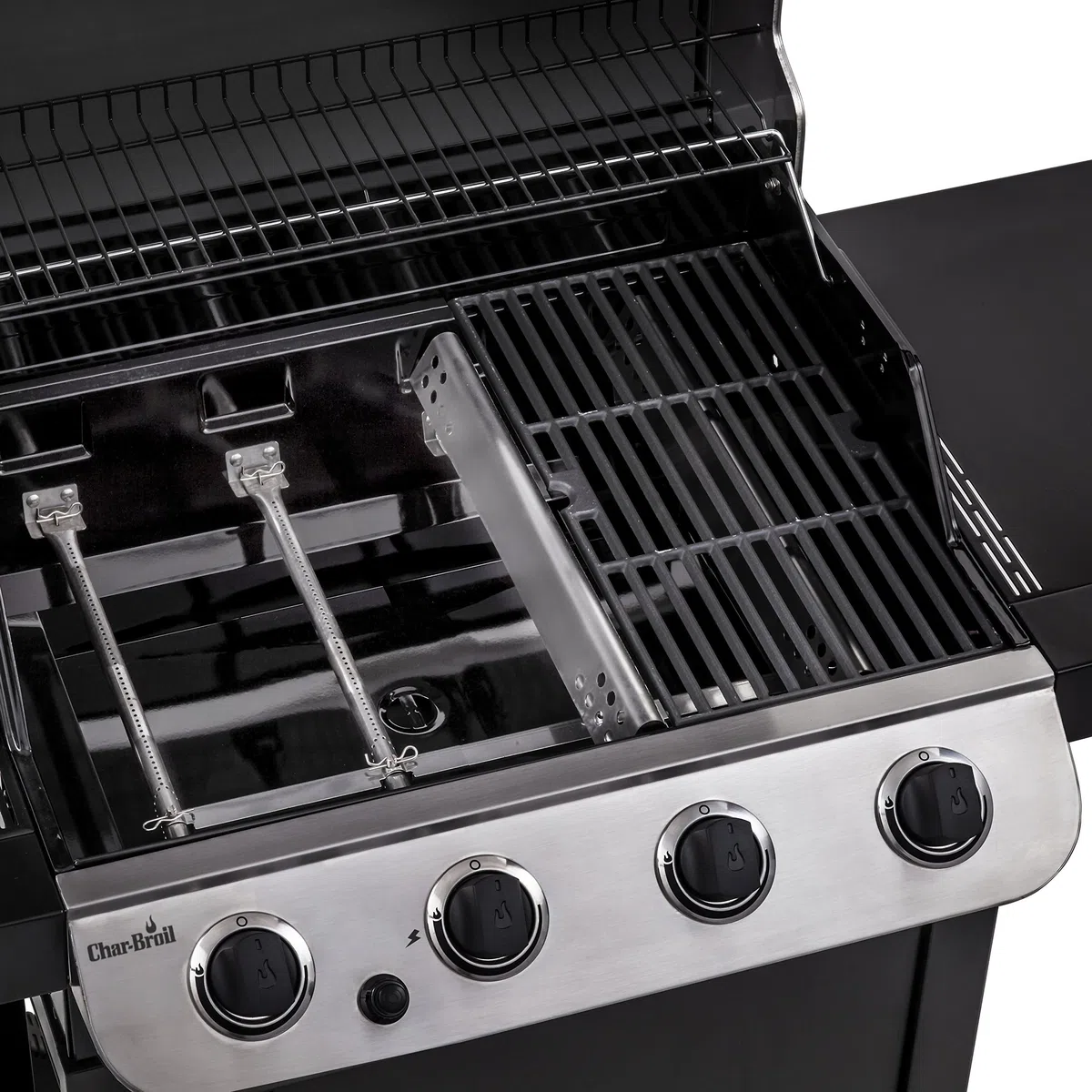 Char-Broil New Convective Series 410B - Grill Barbecue a Gas a 4 Fuochi, Finitura Nera.