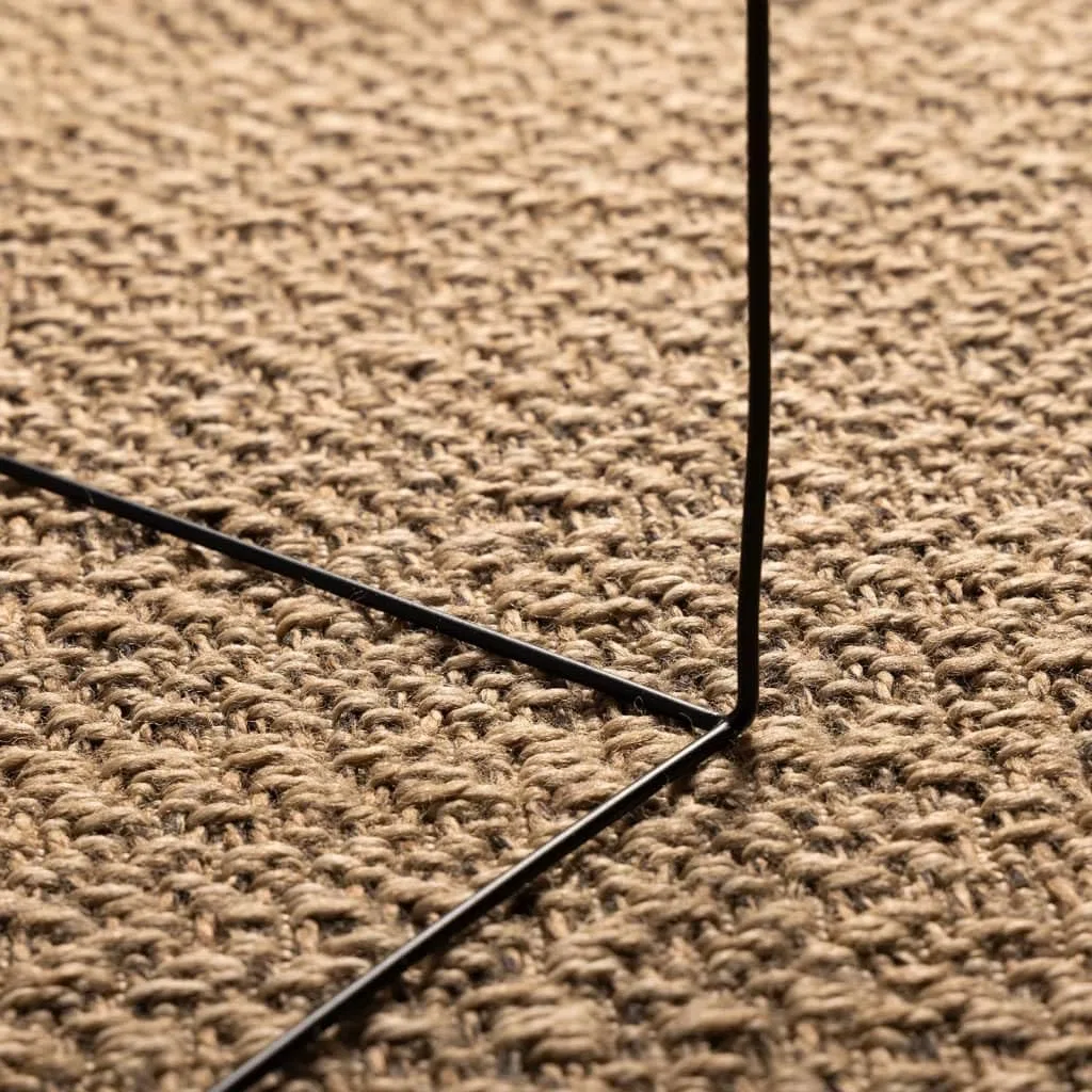 vidaXL Tappeto ZIZUR 160x230 cm Aspetto Iuta per Interni ed Esterni