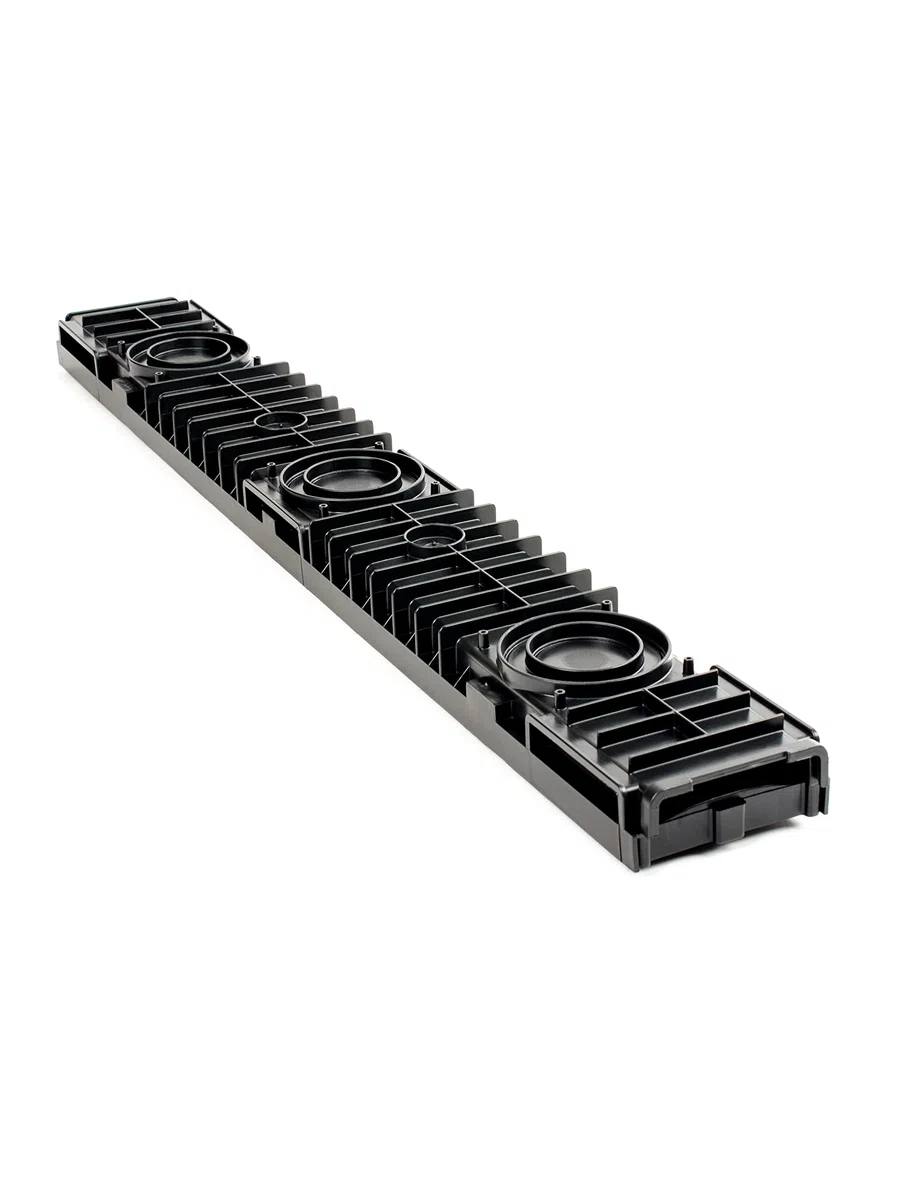 Canale di drenaggio H = 55 mm 15,12 €/m 4 m Set con terminali e Raccordo DN110